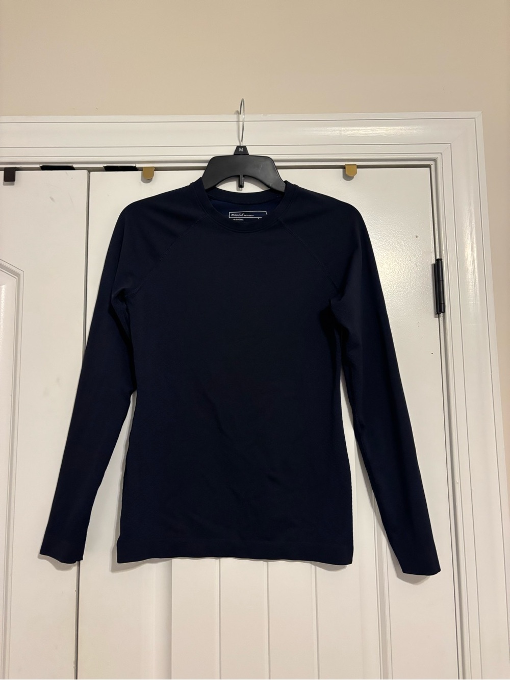 Figs Underscrub Long Sleeve Navy Size S
